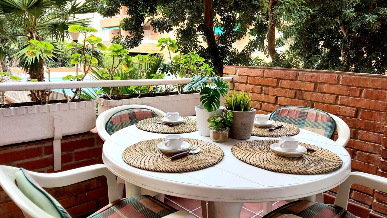 Comarruga Playa Apartamento Con Piscina Екстериор снимка